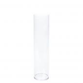 Decostar™ Plastic Cylinder Container 19 " - 8 Pieces - Clear