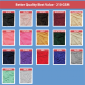 210 GSM Grade +A Best Quality/Best Value Quality 24" Hi-Boy - Spandex Table Cover - Color Options- Cocktail Table - 24" Diameter