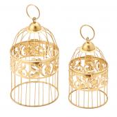 Decostar™ Metal Bird Cage - Gold