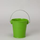 Decostar™ "Metal Pail Bucket 4¼"" -  24 Pieces - Apple Green