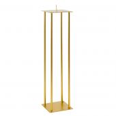 Decostar™ Gold Metal Candle Stand - 4 Piece Set