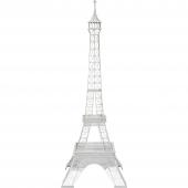 Grand Metal Eiffel Tower 9ft Tall - White