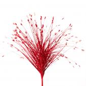 Decostar™ Onion Grass Spray 27 ½" - 12 Pieces - Red