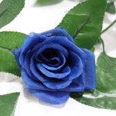Decostar™ Artificial Rose Garland 78" Royal Blue