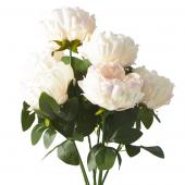 Artificial Cabbage Rose 20" Blush