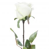 Decostar™ Artificial Deluxe Rose Bud Single 28" - 24 Pieces - Cream
