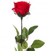Decostar™ Artificial Deluxe Rose Bud Single 28" - 24 Pieces - Red