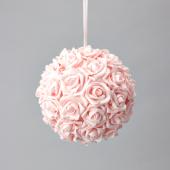 Decostar™ Foam Rose Ball 10"  - Pink