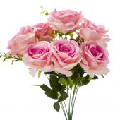 19" Pink Fuchsia Artificial Flower Bouquet