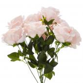 19" Soft Pink Artificial Flower Bouquet