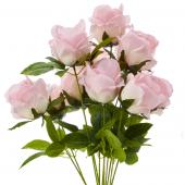 23" Soft Pink Artificial Flower Bouquet