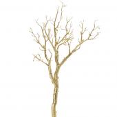 Manzanita Glitter Tree Branch 30"- Gold - 12 Branches