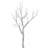 Decostar™ Manzanita Glitter Tree Branch 30"- Silver - 12 Branches