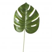 Artificial Monstera Leaves - (12 Pieces) - 8" x 24" Green