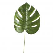 Decostar™ Artificial Monstera Leaves - (12 Pieces) - 8" x 24" Green