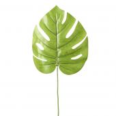 Decostar™ Artificial Monstera Leaves - (12 Pieces) - 8" x 24" - Light Green