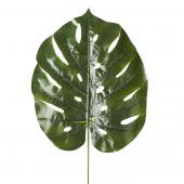 Artificial Monstera Leaves (12 pieces) - 12" x 27" Green