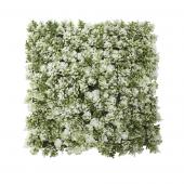 Artificial 10" x 10" Clover Mat - Green/White