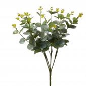 Artificial Eucalyptus Foliage Bush Light Green