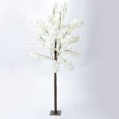 Decostar™ Artificial Hydrangea Tree - 69" - White