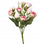 Artificial Rose Flower Bunch Pink