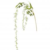 Artificial Wistaria Flower 43" White