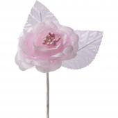 Artificial Silk Flower Boutonniere-1" 12pc/bag - Blush - 20 Pieces