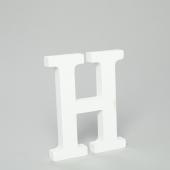 Decostar™ Wood Letter - H  - 5"- 24 Pieces