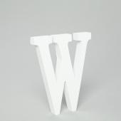 Decostar™ Wood Letter - W  - 5"- 24 Pieces