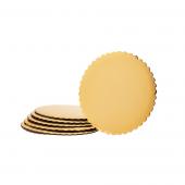 Decostar™ Foil Covered Cake Board 8" - 6 Pieces - Gold