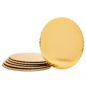 Decostar™ Foil Covered Cake Board 12" - 96 Pieces - Gold