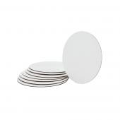 Decostar™ Cake Board 8" - 8 Pieces - White