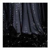 Decostar™ Black Economy Sequin Knit Fabric - 10yds x 44" wide