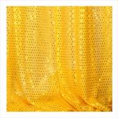 Decostar™ Gold Economy Sequin Knit Fabric - 10yds x 44" wide