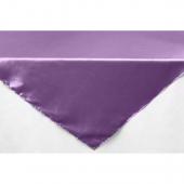 Sleek Satin Tablecloths 54" Square - Victorian Lilac/Wisteria