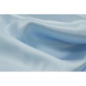 Sleek Satin Tablecloth 90"x132" Rectangular - Baby Blue