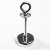 60MM Magnet with 4" Eye Hook
