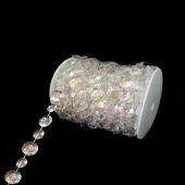 Decostar™ Crystal Beads in a roll, Large & Small round 66ft