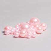 Decostar™ Assorted Sizes Pearls - Pink