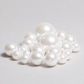 Decostar™ Assorted Sizes Pearls - White