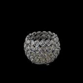 Decostar™ Crystal Ball Votive Candle Holder 5" - Silver