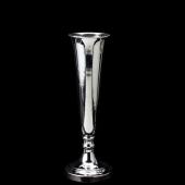 Decostar™ Aluminum Trumpet Vases 21¼" - Silver