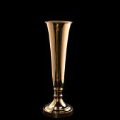 Decostar™ Aluminum Trumpet Vases 21¼" - Gold