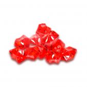 Decostar™ Acrylic Crystal Ice DÃ©cor Red - 12 Bags
