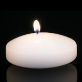 Decostar™ Unscented Floating Candles - 48 Pieces - 3" - White