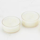 Decostar™ Clear Cup Tealight Candles - 600 Pieces - 1½" - White