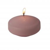 Brite Wick Unscented Floating Candles 3" 24pcs/box - Blush