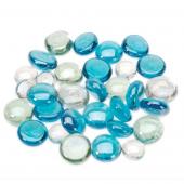 Decostar™ DÃ©cor Marbles Mixed - 40 bags - Turquoise Colors