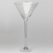 Decostar™ Glass Tall Martini Vase 20"