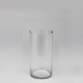 Decostar™ Glass Cylinder Vase 10" - 12 Pieces - Wide